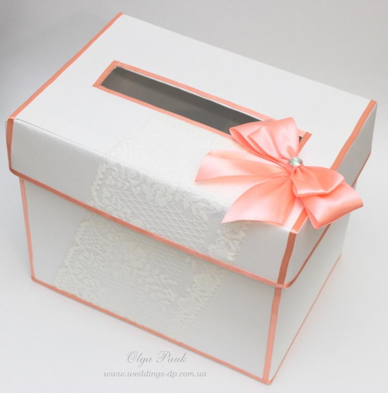 Коробки для денег сундуки Свадебная коробка для денег "Шоколад"
