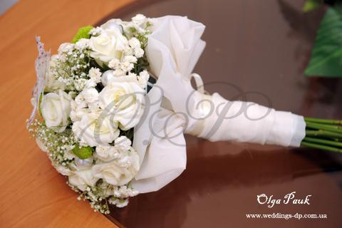 Букеты невесты - из живых цветов Мини